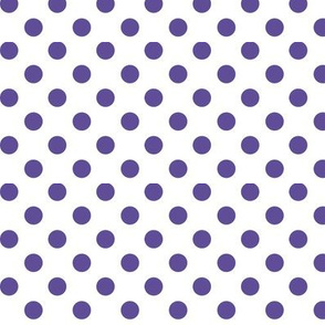 polka dots purple