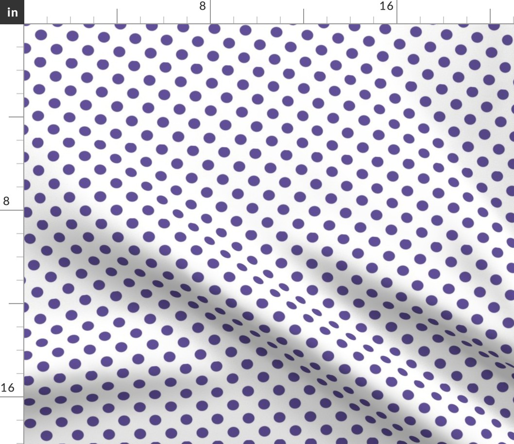 polka dots purple