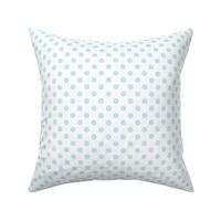 polka dots ice blue