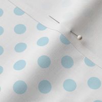 polka dots ice blue