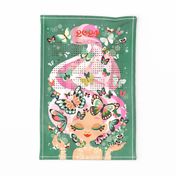 whimsical butterflies fairy calendar 2024