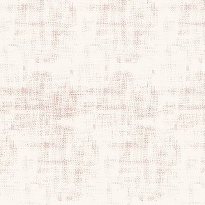 Linen Texture Pattern in Cream and Rose Pink