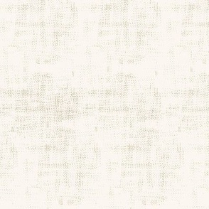 Linen Texture Pattern in Artichoke Green and Cream