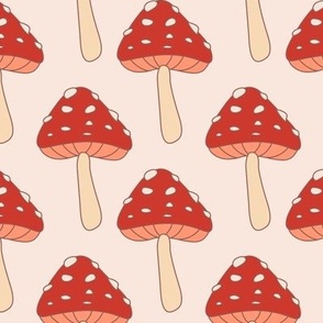 Cute Retro Fun Mushroom