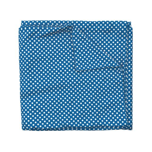 polka dots 2 royal blue