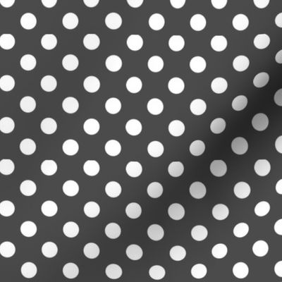 polka dots 2 dark grey