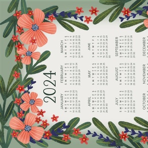 2024 Floral Calendar