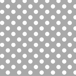 polka dots 2 grey