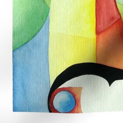 TOUCAN watercolor calendar 2024 - sfrotate