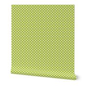 polka dots 2 lime green