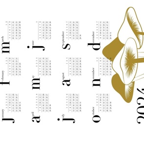 2024 Typography Calendar