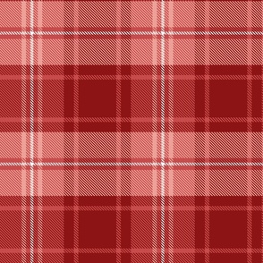 Maroon Neutral Winter Holiday Traditional Preppy Plaid