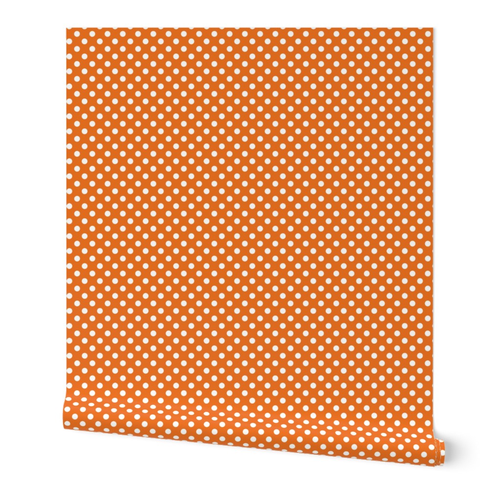 polka dots 2 orange