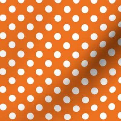 polka dots 2 orange