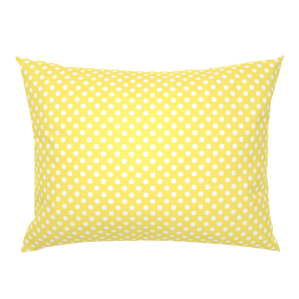 polka dots 2 lemon yellow