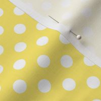 polka dots 2 lemon yellow