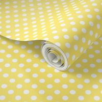 polka dots 2 lemon yellow