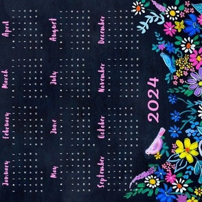 Moonlit Rainbow Garden Calander  