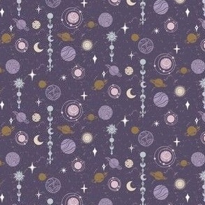 Celestial Space Planetarium - Misty Purple