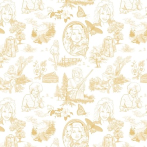 Dolly Toile, Gold
