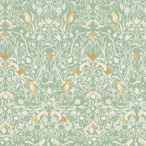 The Blackberry Thieves, Sage Green Faux Foil