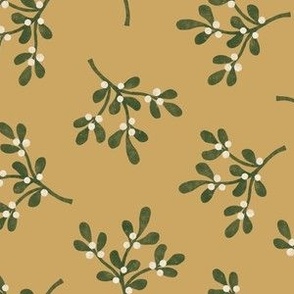 Mistletoe - gold - LAD23