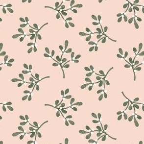 (small scale) Mistletoe - pink - LAD23