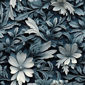 3D_Victorian_Elegant_Cerulean Blue_Flowers ATL_1414