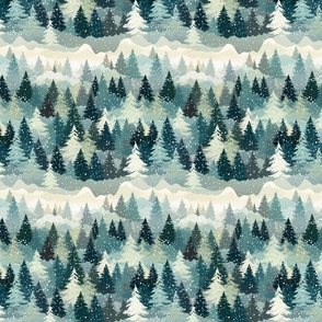 snowy_mountain_Christmas_pattern_2