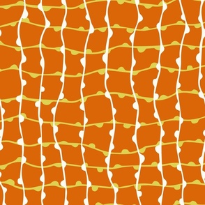 Firenet - orange - xl - bedding - wallpaper