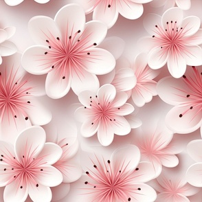 Cluster of Cherry Blossom Flowers ATL_1465
