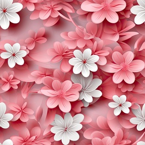 3D Modern Cheerful Cherry Blossoms2 ATL_1493