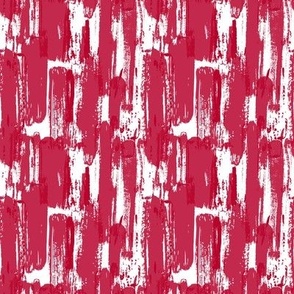 Painted Brush Texture - Red