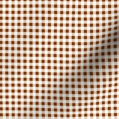 Sepia Gingham