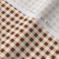 Sepia Gingham