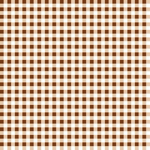 Sepia Gingham