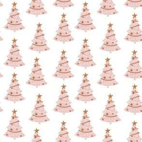 Small / Pink Christmas Trees