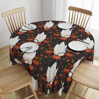 Haunted Pumpkin Patch (Midnight Blue large scale)