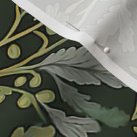 Nature's Bounty - Moss Green Wallpaper – New