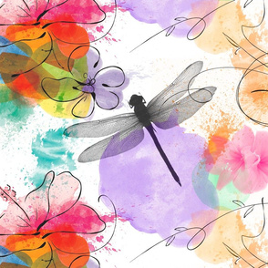 Dragonfly Watercolour