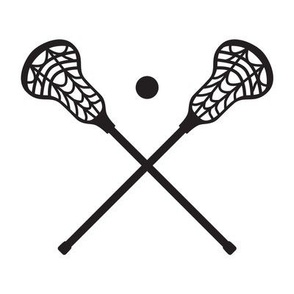 Crossed Lacrosse Sticks, High School Lacrosse, College Lacrosse, Boys Lacrosse, Mens Lacrosse, Girls Lacrosse, Womens Lacrosse, School Spirit, Black & White 