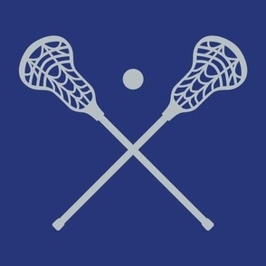 Crossed Lacrosse Sticks, High School Lacrosse, College Lacrosse, Boys Lacrosse, Mens Lacrosse, Girls Lacrosse, Womens Lacrosse, School Spirit, Blue & Gray, Blue & Silver