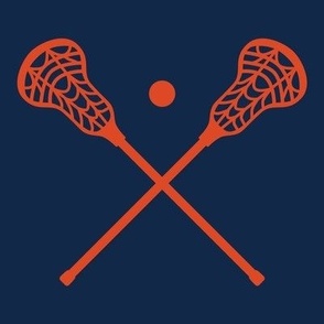 Crossed Lacrosse Sticks, High School Lacrosse, College Lacrosse, Boys Lacrosse, Mens Lacrosse, Girls Lacrosse, Womens Lacrosse, School Spirit, Blue & Orange 