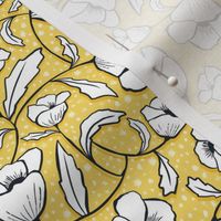 Floral Breeze - Yellow White Small Scale