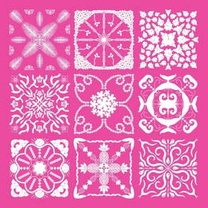 Pink Maui Hawaii Style Quilt