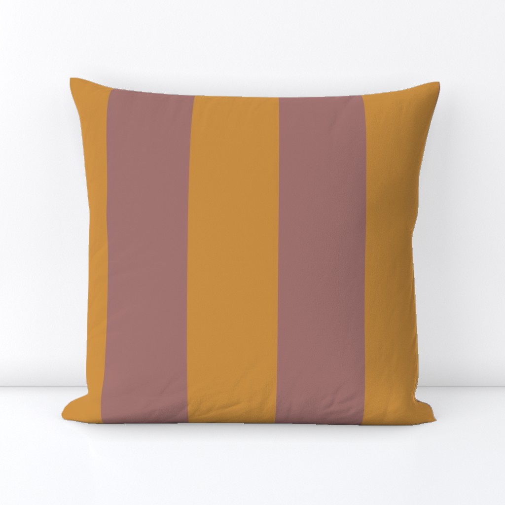 Bold Stripe - Gold and purple