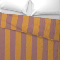 Bold Stripe - Gold and purple