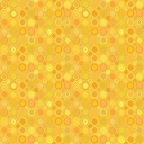 Golden sunspot - sunshine dots