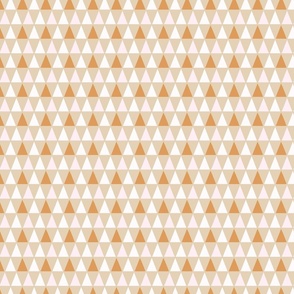 tall triangles -beige ginger pink