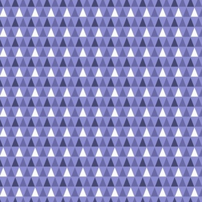 tall triangles -purple indigo